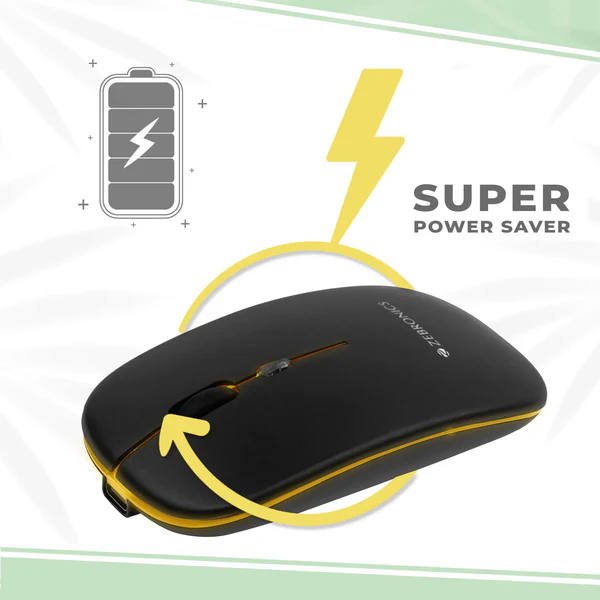 ZEBRONICS Blanc Slim Wireless Mouse